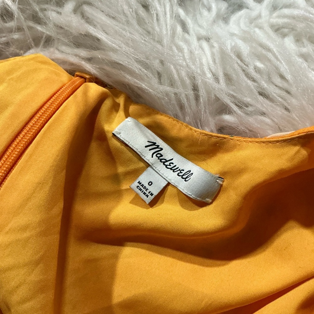 MADEWELL silk belladonna dress in painted‎ carnations - Picture 3 of 5